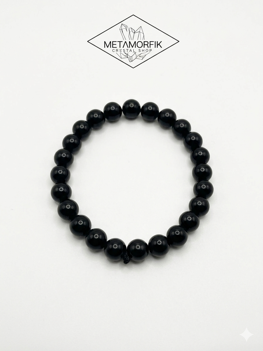 Pulsera de Shunguita Talla S (4-6mm) Metamorfik