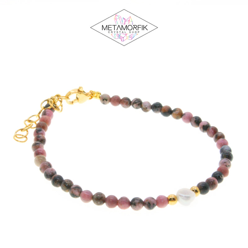 Rhodonite Pearl Mix
