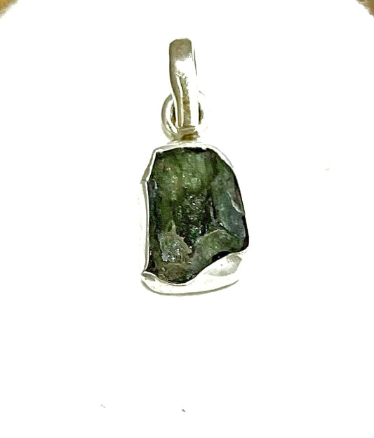 Moldavite pendant
