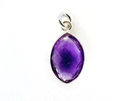 Colgante Amatista Mini Plata